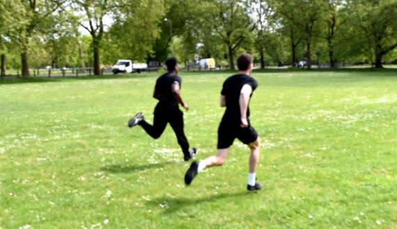 sprinting